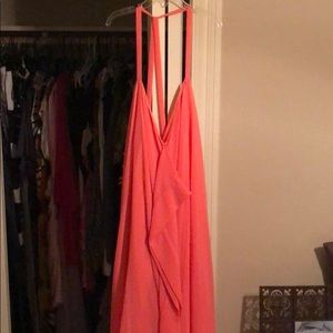 Bcbg maxazria peach dress
